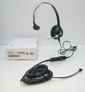 P251 Voice Tube Headset for Polycom Avaya Nortel Toshiba NEC Aspire Hybrex Ascom - Zdjęcie 1 z 1