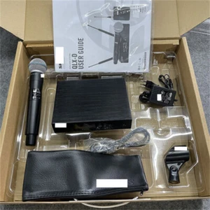 NEW W/BETA58 Microphones Express QLXD4/BETA58A Handheld Wireless Vocal System US - Picture 1 of 7