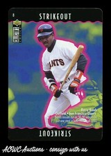 1995 Collectors Choice Play #8 Barry Bonds (San Francisco Giants)