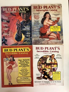 Bud Plant Comic Catalog Lot of 4 - Picture 1 of 2