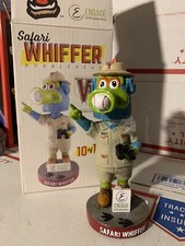 NIB 2022 MASCOT SAFARI WHIFFER WISCONSIN TIMBER RATTLERS BREWERS BOBBLEHEAD SGA