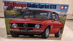 TAMIYA 1/24 ALFA ROMEO Giulia Sprint GTA car plastic model kit