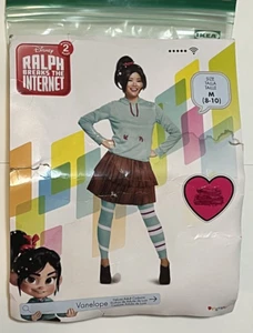 Women's Vanellope Wreck It Ralph Costume Hoodie Leggings Skirt Medium (No Wig) - Picture 1 of 3