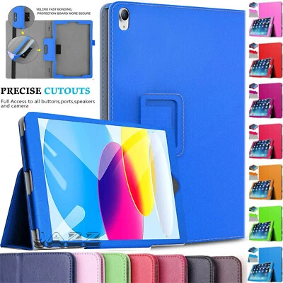 Leather Flip Smart Case for iPad 11th (A16)/ 10th Generation 11 Inch & 10.9 Inch - Image 1 of 2