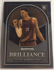 2023-24 Prizm Draft Picks Victor Wembanyama Brilliance Rookie RC #1 SA Spurs