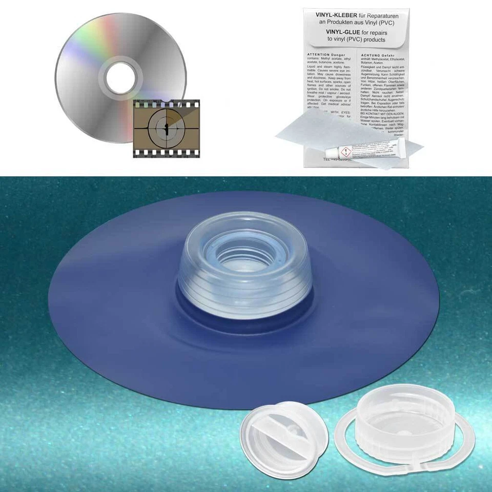 Einfüllstutzen Wasserbett Matratzen Diy Reparaturset Flicken Wasserkerne Herz Op - Bild 1 von 1