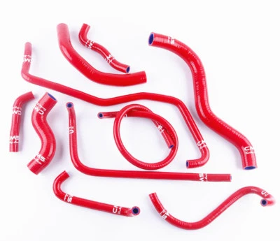 Red Silicone Radiator Coolant Hose Kit for 2002-2007 Honda CB900F 919 Hornet 900 - Imagem 1 de 4