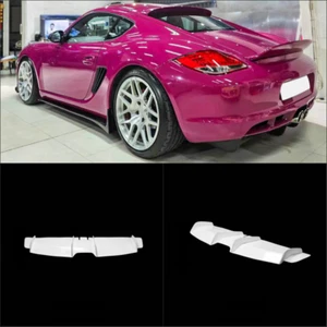 Difusor trasero con bandeja inferior para Porsche 08-12 Caymans 987.2 diseño EPA diseño FRP GT - Imagen 1 de 12