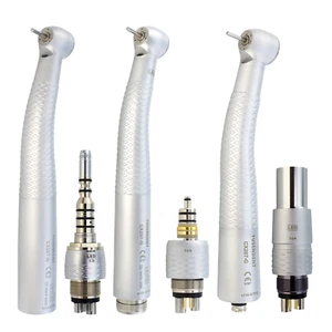 Pieza de mano de fibra óptica dental COXO de alta velocidad CX207-G KaVo NSK W&H acoplador 4/6 H - Imagen 1 de 284