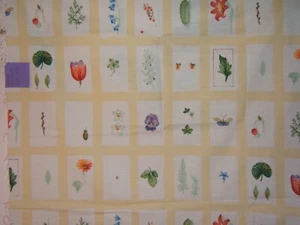Waverly, Summer Studies, Floral , By The Piece, 38" Wide X 2 Yards, Yellow Multi - Picture 1 of 3