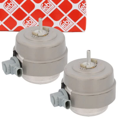 2x febi Motorlager Motorhalter für AUDI A4 B6 B7 A6 C5 links + rechts 8E0199379E - Bild 1 von 2