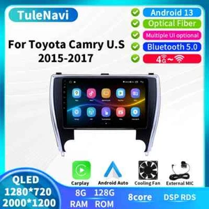 For Toyota Camry 2015-2017 Carplay Car Stereo Radio GPS Multimedia Player Screen - Picture 1 of 32