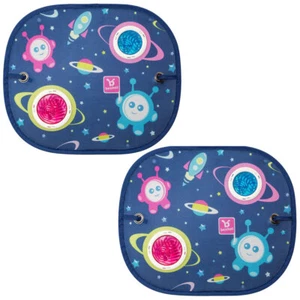 2PK Benbat Bubble Dreams Sunshade Baby 0m+ Sunshade Car Seat Window Shield Cover - Picture 1 of 3