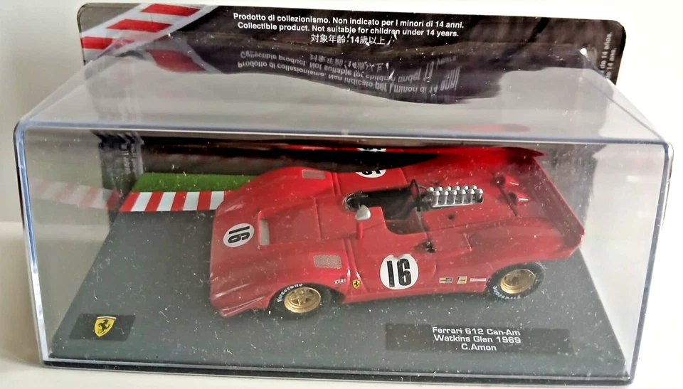 DIE CAST - Ferrari 612 Can-Am Watkins Glen 1969 - 143 [#69] - Immagine 1 di 1