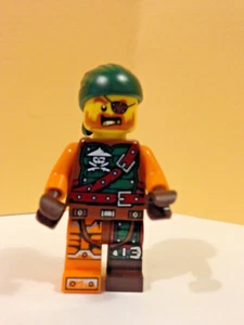 Lego njo196 Bucko - Minifigure - Ninjago/Skybound - Sky Pirate/eyepatch - Picture 1 of 4