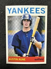 AUSTIN AUNE #16 2013 Topps Heritage Minor League Edition QTY Rookie/Prospect