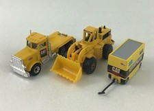 Die-Cast 1:64 Construction Loose 3pc Lot Matchbox Hot Wheels Diecast Vintage 90s