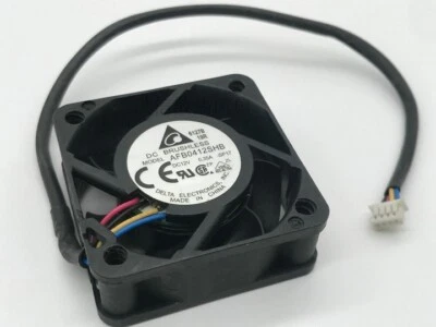 1X Delta 4015 AFB0412SHB DC12V 0.35A 40mm PMW 4CM Cooling Fan 4pin Fast Shipping - Image 1 of 3