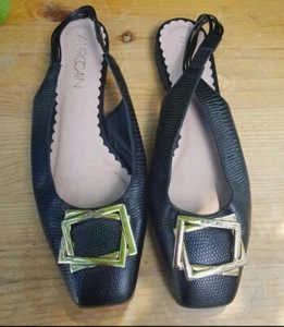 Marc Cain damen Slingpumps gr.38 schwarz fast neu - Bild 1 von 7