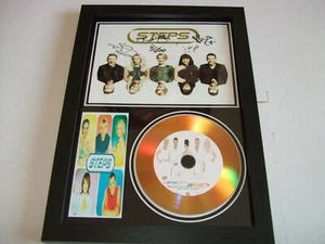 STEPS SIGNED DISC FRAMED 96 - Picture 1 of 1