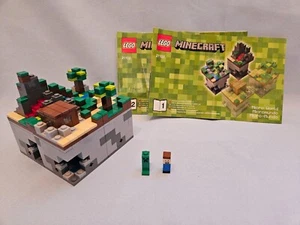 LEGO Minecraft Micro World #21102 The Forest - Complete, All Figs, Instructs - Picture 1 of 7