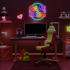 Customizable Neon Light Sign – Personalized LED Wall Art for Business or Home - Picture 1 of 21