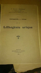 Dr. Emile Déjean - Harnlithogenie - Druckerei Mütze (1922) - Bild 1 von 2