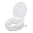 Erhöhter Toilettensitz mit Deckel 300 Pfund Hochleistungs-Hochtoilettensitz D4C6