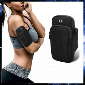 FASCIA DA BRACCIO SPORTIVA PORTA CELLULARE SMARTPHONE UNIVERSALE SPORT JOGGING - Photo 1/6