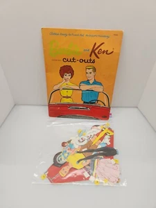 Vintage 1963 Mattel Barbie And Ken Cut-outs - Picture 1 of 20