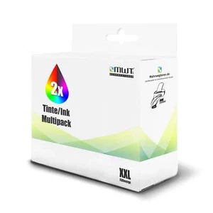 2x Ink Cartridges, Shirt R Lexmark Z 24 503 511 517 605 617 645 717 As No 16/17 - Zdjęcie 1 z 5