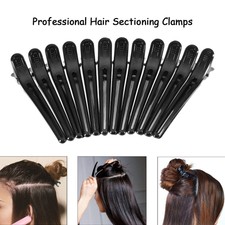 12PCS/Bag Hair Grips Hairpins Duckbill Clips For Hairdressing Salon US