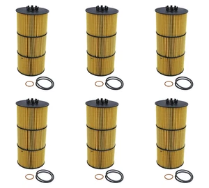 (6 Pack) Oil Filter Qty/Pk.6 Replaces OEM: A4731800109 - Picture 1 of 5