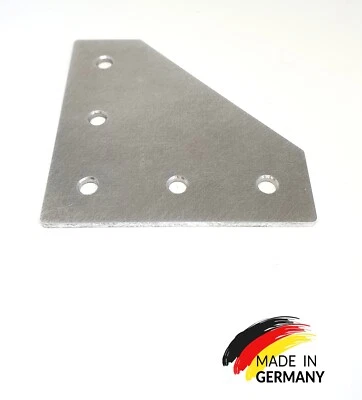 MBM-METALL Verbinderplatte Alu Verbindungsplatte Profil 2020 3030 4040 Knotenblech