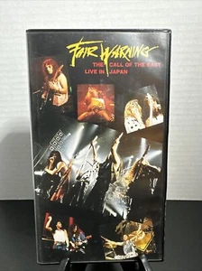Fair Warning Vhs The Call Of The East Live In Japan Vhs - Picture 1 of 6