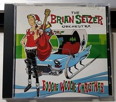 Brian Setzer Orchestra - BOOGIE WOOGIE CHRISTMAS (2002, Rare/OOP, Stray Cats)  - Image 1 of 4
