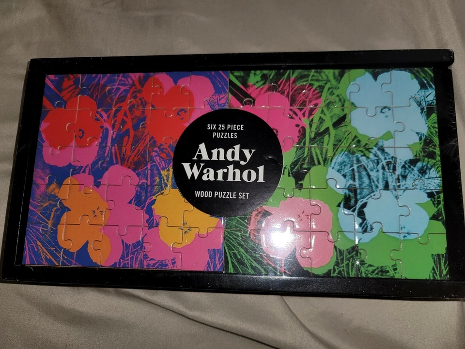 Andy Warhol Wood Puzzle Set by Galison 9780735360174 |