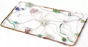 Mixed Media Wire Art Wall Sculpture By Louise Nilsson - Picture 1 of 12