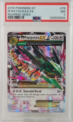 M Rayquaza EX -  Roaring Skies - #76 - 2015 - PSA 7 - Image 1 of 2