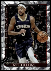 2025-26 Topps #193 CJ McCollum Diamante - Picture 1 of 2