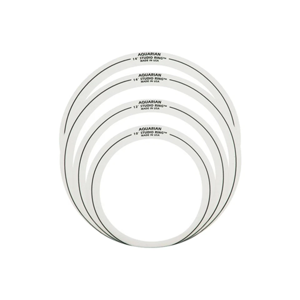 Aquarian Set #10 Studio Rings - 10", 12", 14",14"
