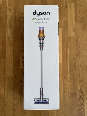 ✅ Dyson V12 Detect Slim Absolute gelb/nickel NEU & OVP ✅ - Bild 1 von 3