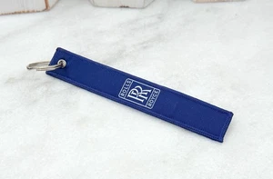 ROLLS-ROYCE Blue I’d Rather Be Flying Key Chain ￼ - Picture 1 of 3