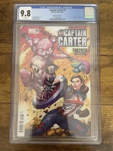 CAPTAIN CARTER #3 NAUCK FORTNITE VARIANT COVER CGC 9.8 - Bild 1 von 5
