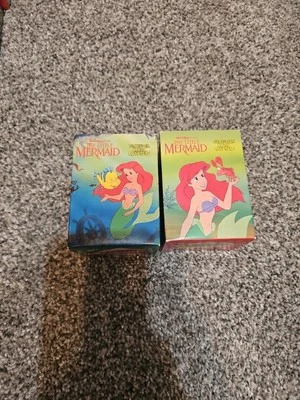 Disney McDonalds Little Mermaid Flounder Sebastian 1989 felpa adorno de Navidad Foto 1 de 4