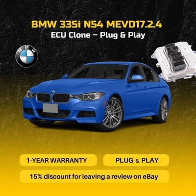BMW 335i N54 MEVD17.2.4 ECU Clon | Plug & Play | SERVICIO DE CLONACIÓN Foto 1 de 3