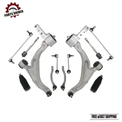 12x Front Lower LH & RH Control Arms w/Ball Joints kit Fit Acura MDX 2007-2013 - Image 1 of 4