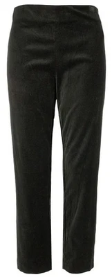 Ralph Lauren Women's Plus Size Stretch Velvet Skinny Ankle Pants - Image 1 of 4