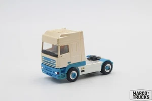 Herpa DAF 95 SSC tractor unit 2-axle blue/metallic 1:87 /H26218 - Picture 1 of 1