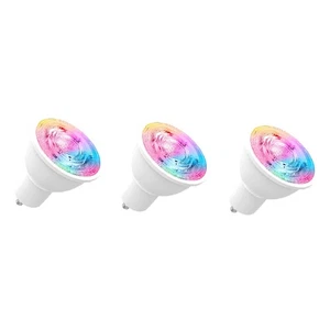 3X ZigBee GU10 RGB Smart Sync Vollfarb-LED-Dimm-Party-Glühbirnen 2200-6500K C+W - Bild 1 von 18